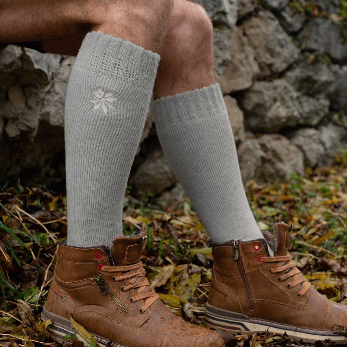 Charcoal Knee High (2 pairs) - Image 3