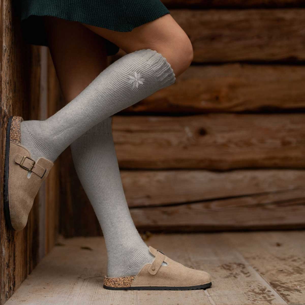 Charcoal Knee High (2 pairs) - Image 5