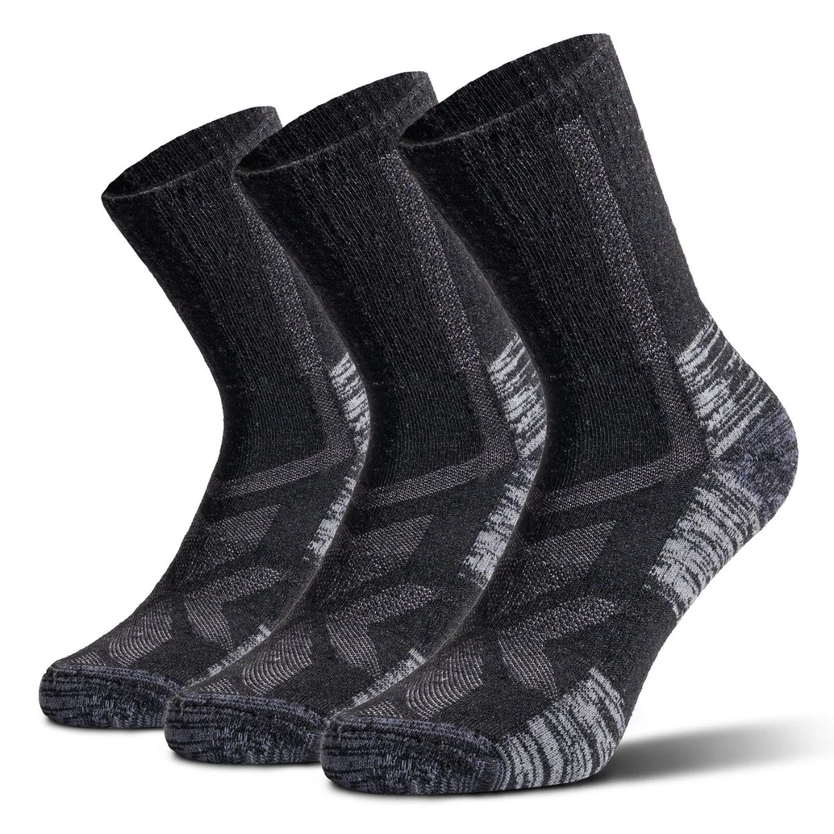 Hiking - Black (3 pairs) - Image 6