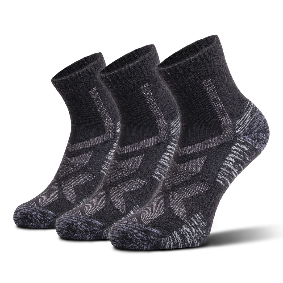Hiking - Black Low-Cut (3 pairs) - Image 7