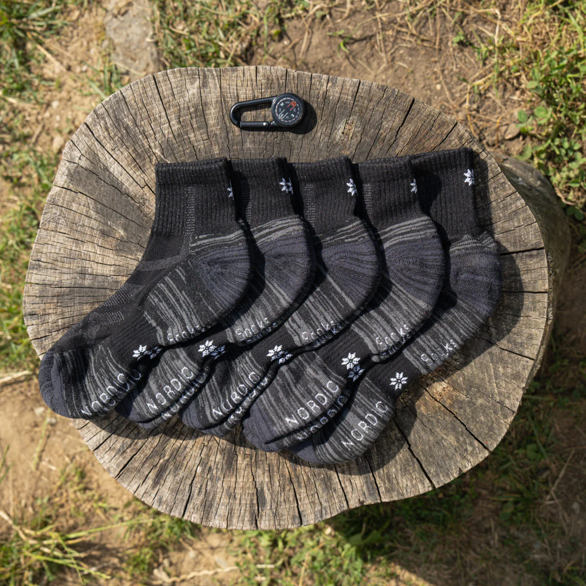 Hiking - Black Low-Cut (5 pairs) - Image 2