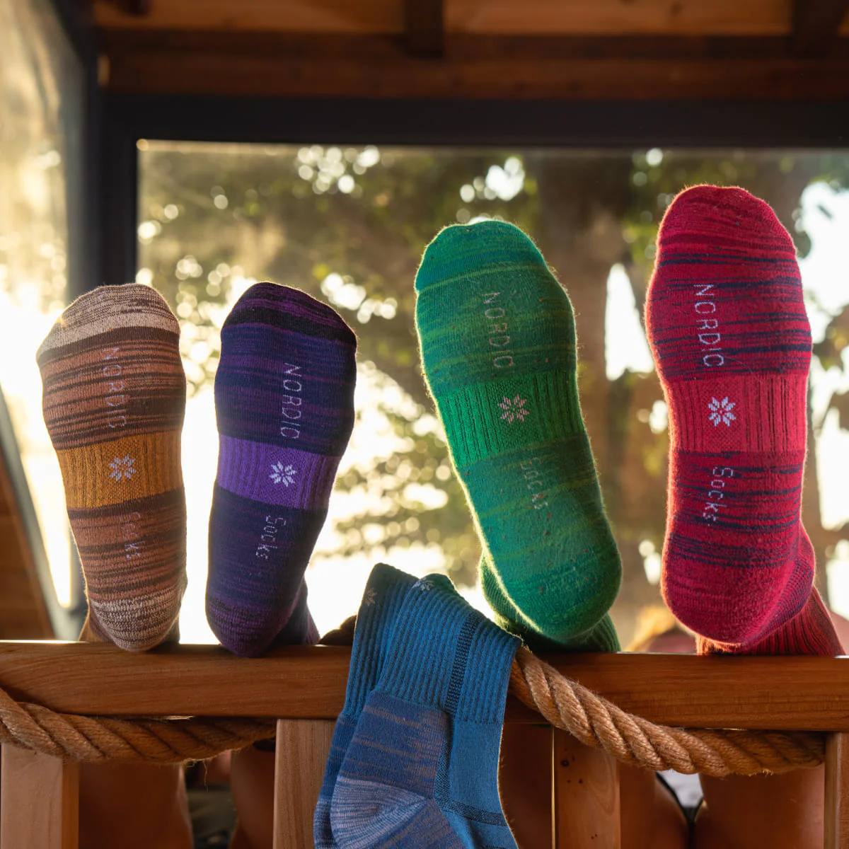Hiking - Colorful (5 pairs) - Image 2
