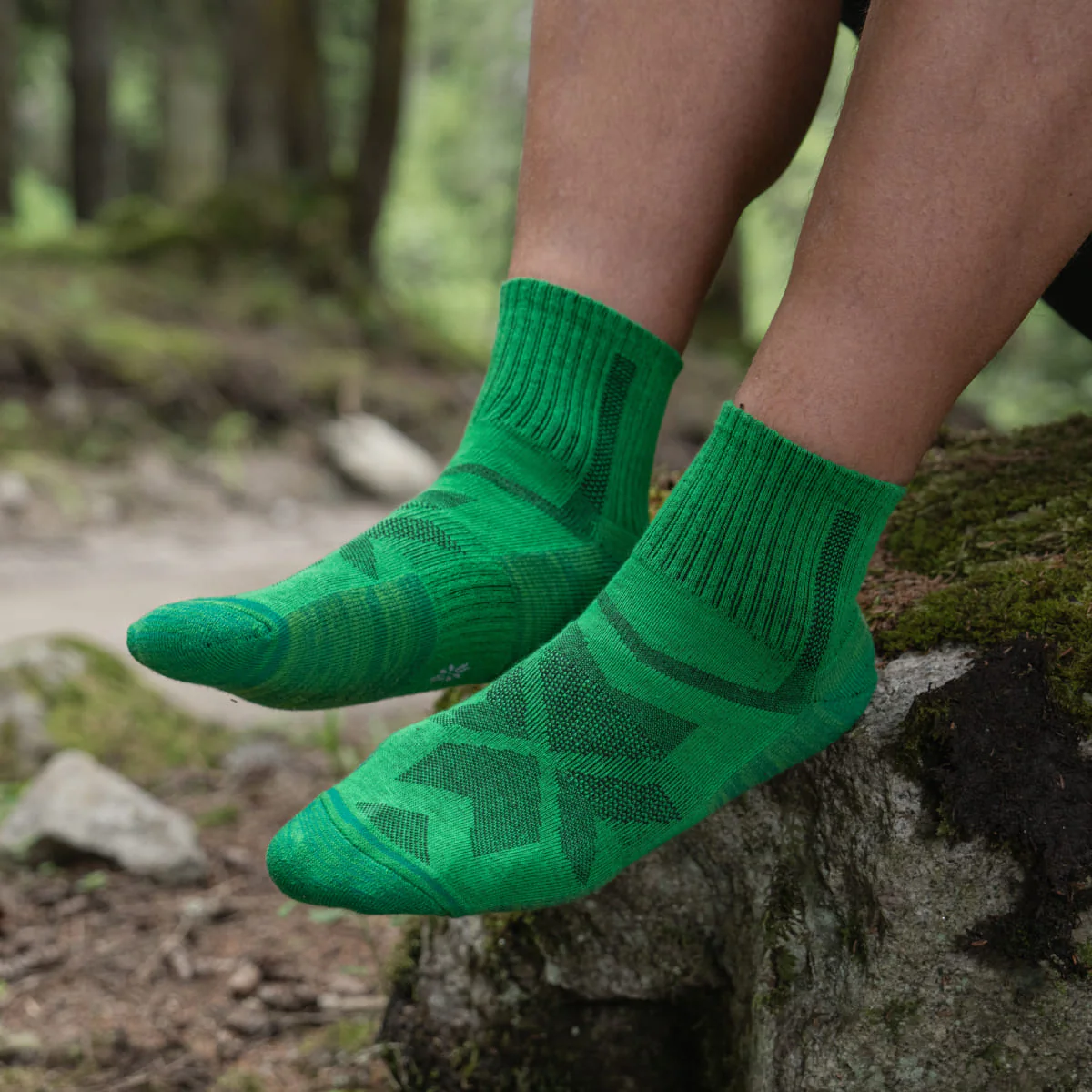 Hiking - Green Low-Cut (1 pair) - Image 2