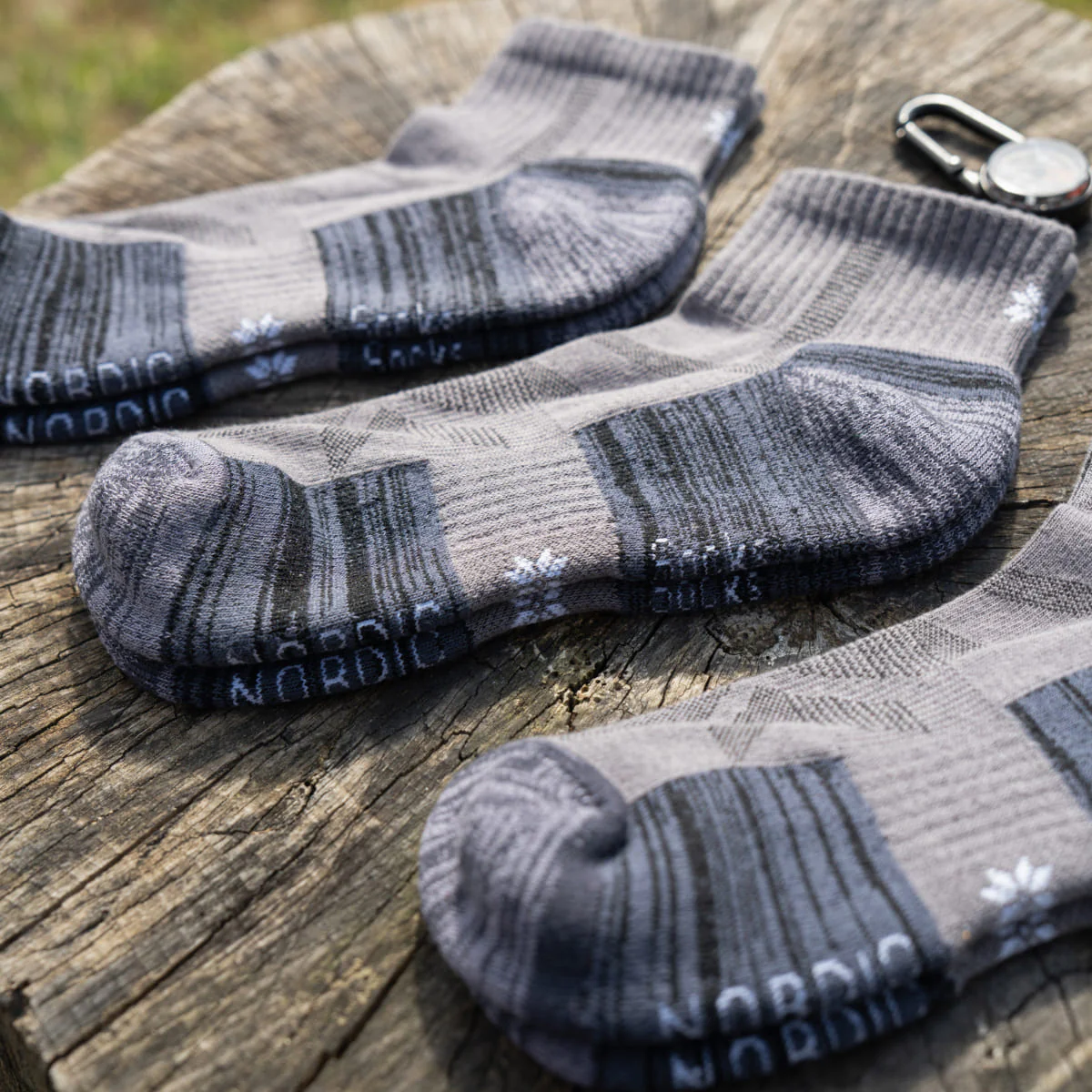 Hiking - Grey Low-Cut (5 pairs) - Image 4