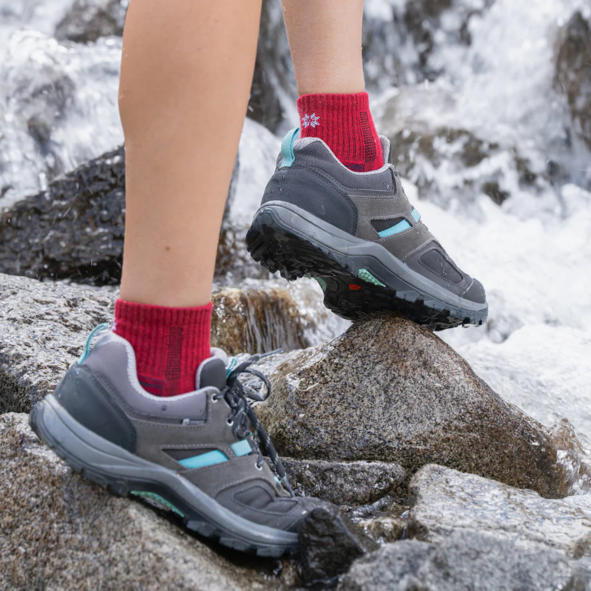 Hiking - Red Low-Cut (1 pair) - Image 4